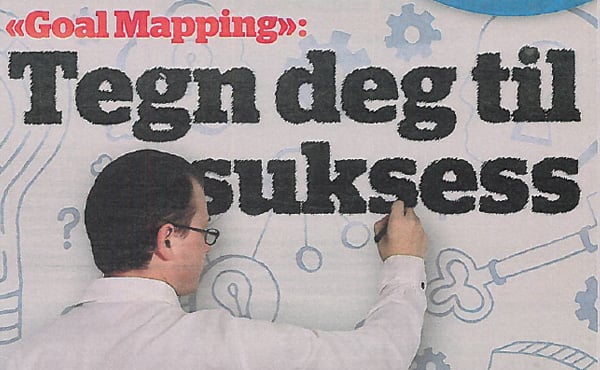 Finnish newspaper headline about Goal Mapping